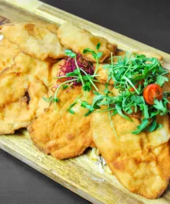 4 adag - rántott csirkemell 2adag rizs 2adag hasábburgonya